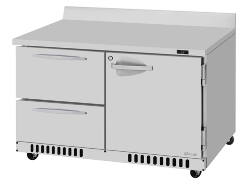 Turbo Air PWR-48-D2R(L)-FB-N Refrigerated Counter, Work Top