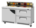 Turbo Air TST-60SD-D2R(L)-FB-N Refrigerated Counter, Sandwich / Salad Unit