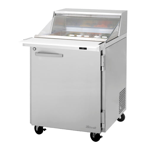 Turbo Air PST-28-12-N-CL Refrigerated Counter, Mega Top Sandwich / Salad Unit
