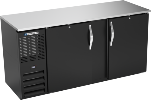 Beverage Air BBN68HC-F-B Back Bar Cabinet, Refrigerated