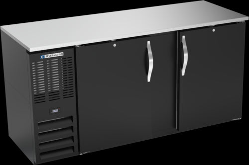 Beverage Air BBN68HC-F-B Back Bar Cabinet, Refrigerated