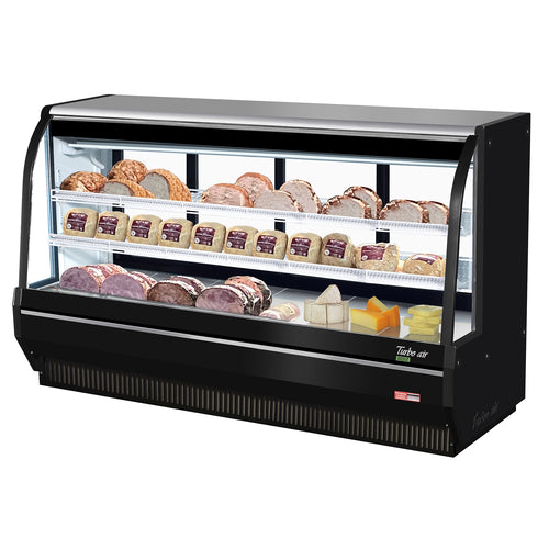 Turbo Air TCDD-96H-W(B)-N Display Case, Refrigerated Deli