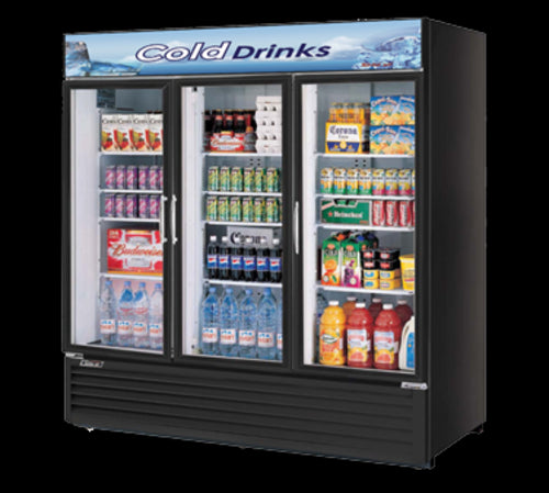Turbo Air TGM-72RS(B)-N Refrigerator, Merchandiser