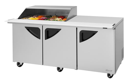 Turbo Air TST-72SD-18M-N-SL(-LW) Refrigerated Counter, Mega Top Sandwich / Salad Unit