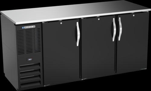 Beverage Air BBN72HC-F-PT-B Back Bar Cabinet, Refrigerated, Pass-Thru