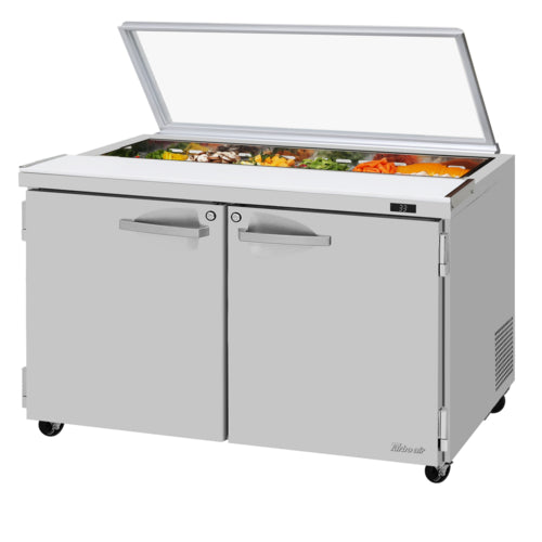 Turbo Air PST-48-N-GL Refrigerated Counter, Sandwich / Salad Unit