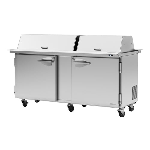 Turbo Air PST-72-30-N-DS Refrigerated Counter, Mega Top Sandwich / Salad Unit