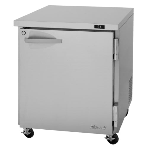 Turbo Air PUR-28-N(-L) Refrigerator, Undercounter, Reach-In