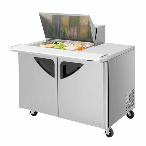 Turbo Air TST-48SD-12M-N(-LW) Refrigerated Counter, Mega Top Sandwich / Salad Unit