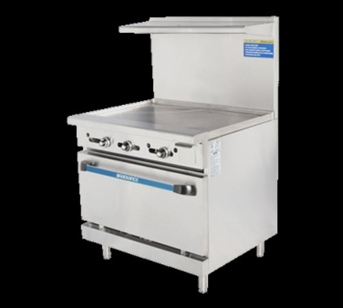 Turbo Air TAR-36G Range, 36" Restaurant, Gas