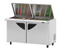 Turbo Air TST-60SD-24-N-FL Refrigerated Counter, Mega Top Sandwich / Salad Unit