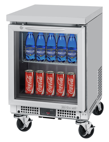 Turbo Air MUR-20SG-N6 Refrigerator, Undercounter, Reach-In