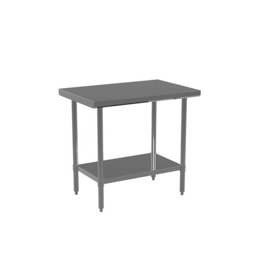 Atosa ST3660EC Work Table,  54" - 62", Stainless Steel Top