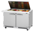 Turbo Air PST-48-18-FB-N-FL Refrigerated Counter, Mega Top Sandwich / Salad Unit