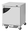 Turbo Air TUR-28SD-FB-N Refrigerator, Undercounter, Reach-In