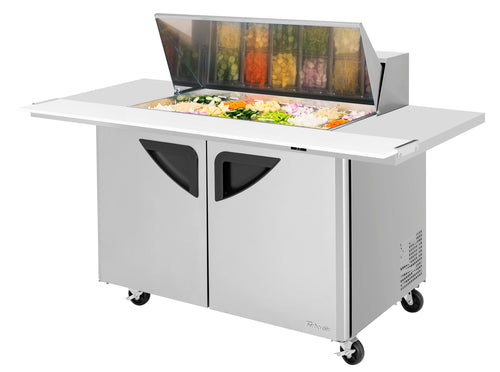 Turbo Air TST-48SD-18-E-N Refrigerated Counter, Mega Top Sandwich / Salad Unit