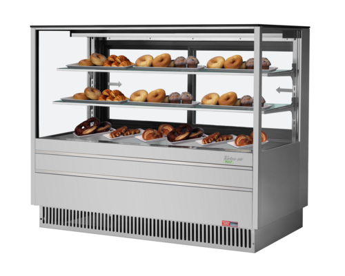 Turbo Air TCGB-60UF-DR-S Display Case, Non-Refrigerated Bakery