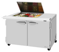 Turbo Air PST-48-12M-N-FL Refrigerated Counter, Mega Top Sandwich / Salad Unit