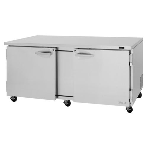 Turbo Air PUR-72-N(-AL) Refrigerator, Undercounter, Reach-In