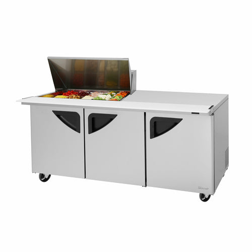 Turbo Air TST-72SD-15M-N(-LW) Refrigerated Counter, Mega Top Sandwich / Salad Unit