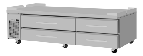 Turbo Air PRCBE-96F-N-FT Equipment Stand, Freezer Base