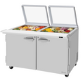 Turbo Air PST-60-24-N-GL Refrigerated Counter, Mega Top Sandwich / Salad Unit