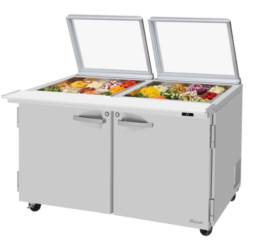 Turbo Air PST-60-24-N-GL Refrigerated Counter, Mega Top Sandwich / Salad Unit