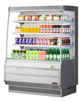 Turbo Air TOM-50MS-N Merchandiser, Open Refrigerated Display