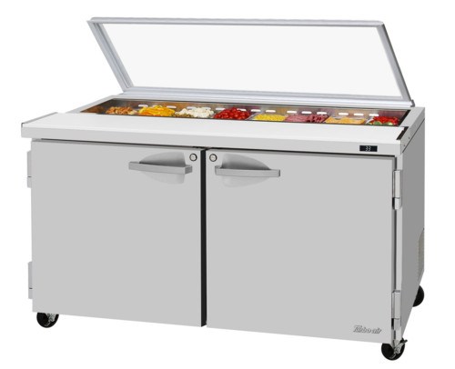 Turbo Air PST-60-N-GL Refrigerated Counter, Sandwich / Salad Unit