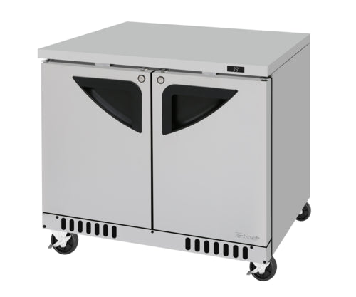 Turbo Air TUR-36SD-FB-N Refrigerator, Undercounter, Reach-In