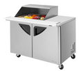 Turbo Air TST-48SD-12M-N-SL(-LW) Refrigerated Counter, Mega Top Sandwich / Salad Unit
