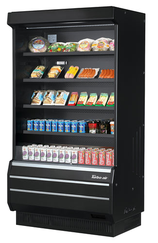 Turbo Air TOM-40B-SP(-A)-N Merchandiser, Open Refrigerated Display