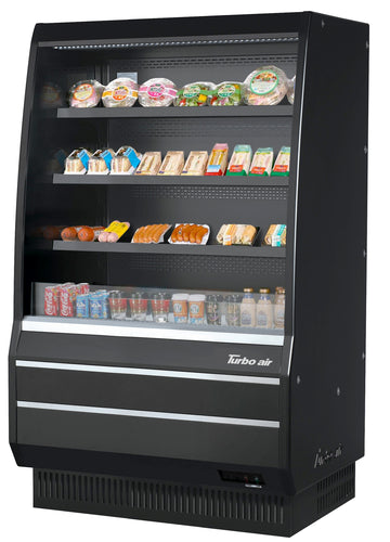 Turbo Air TOM-40MB-SP(-A)-N Merchandiser, Open Refrigerated Display