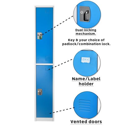 Alpine ADI629-202-BLU Locker