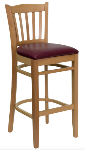 Atlanta Booth and Chair W102BS Bar Stool, Indoor