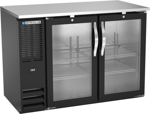 Beverage Air BBN48HC-G-B Back Bar Cabinet, Refrigerated