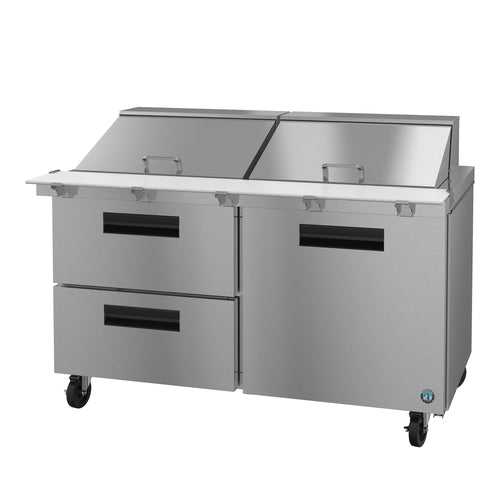 Hoshizaki SR60B-24MD2 Refrigerated Counter, Mega Top Sandwich / Salad Unit