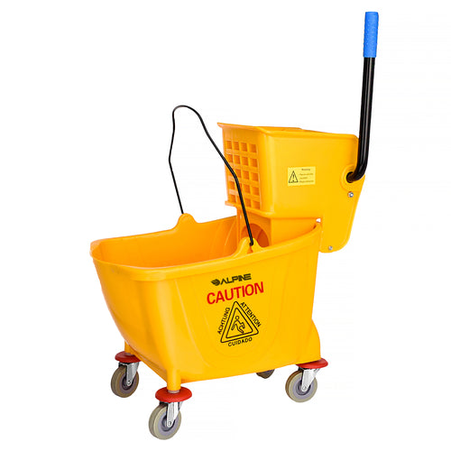Alpine ALP462 Mop Bucket Wringer Combination