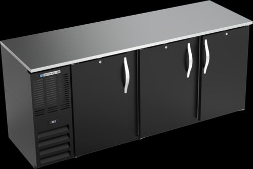 Beverage Air BBN78HC-B Back Bar Cabinet, Refrigerated