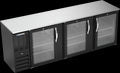 Beverage Air BBN94HC-FG-B Back Bar Cabinet, Refrigerated