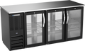Beverage Air BBN72HC-GS-PT-B Back Bar Cabinet, Refrigerated, Pass-Thru