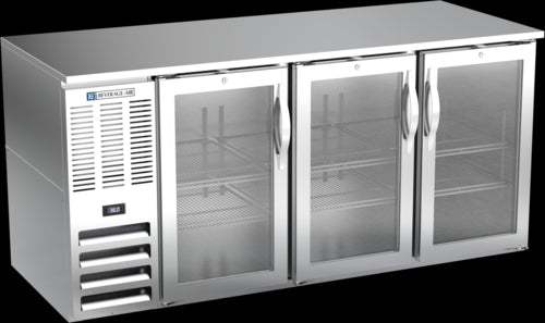 Beverage Air BB72HC-FG-S Back Bar Cabinet, Refrigerated