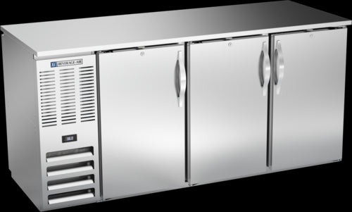 Beverage Air BBN72HC-F-PT-S Back Bar Cabinet, Refrigerated, Pass-Thru