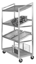 Channel SORT-4 Merchandising & Display Rack / Cart