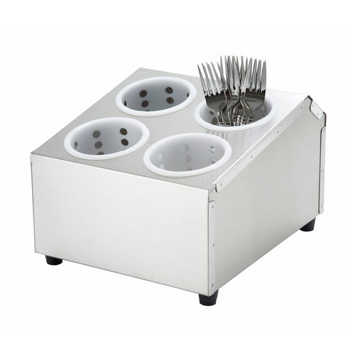 Winco FC-4H Flatware Holder, Cylinder Holder / Dispenser