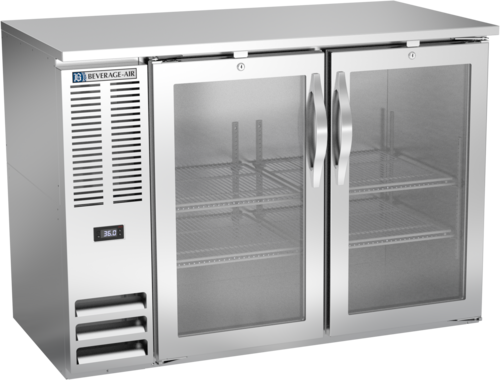 Beverage Air BBN48HC-FG-S Back Bar Cabinet, Refrigerated