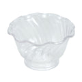 Winco ICC-5C Ice Cream Sundae Dessert Dish, Plastic