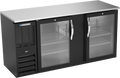 Beverage Air BBN68HC-G-B Back Bar Cabinet, Refrigerated