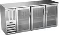 Beverage Air BBN72HC-FG-S Back Bar Cabinet, Refrigerated