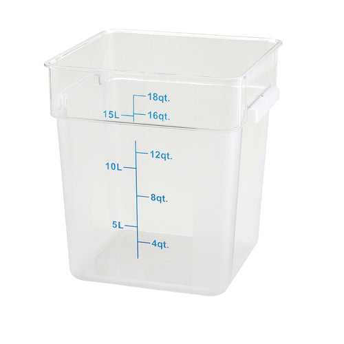 Winco PCSC-18C Food Storage Container
